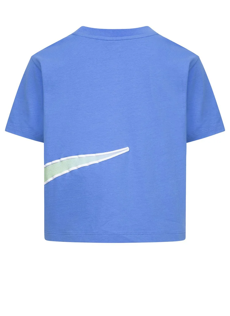 نايكي Kids Swoosh Motion Boxy T-Shirt