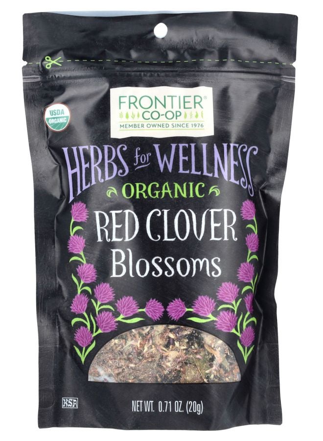 Organic Red Clover Blossoms 0.71 oz (20 g)