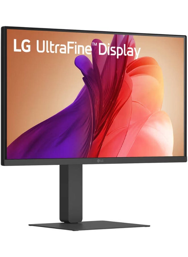 LG 27 inch UltraFine Monitor, IPS Display, 4K UHD Resolution, 60Hz Refresh Rate, 5ms (GtG) Response Time, Super Resolution+, Dynamic Action Sync, USB Type-C, Black | 27U730A-B Black Black - Image 3