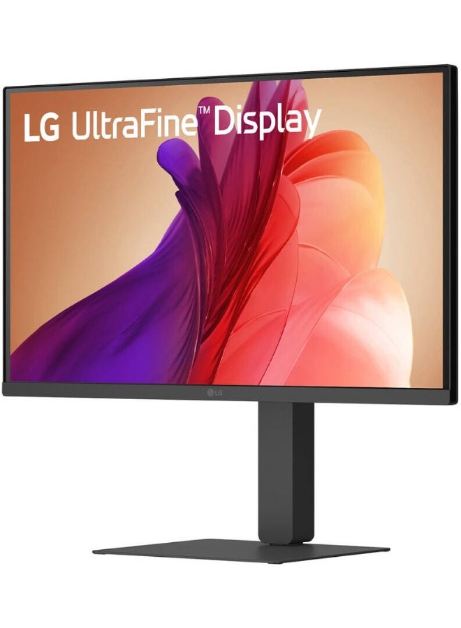 LG 27 inch UltraFine Monitor, IPS Display, 4K UHD Resolution, 60Hz Refresh Rate, 5ms (GtG) Response Time, Super Resolution+, Dynamic Action Sync, USB Type-C, Black | 27U730A-B Black Black - Image 2