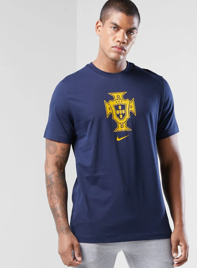 Nike Portugal Crest Worldcup22 T-Shirt