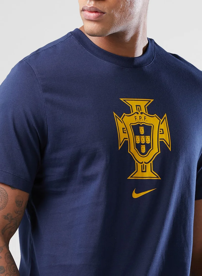 Nike Portugal Crest Worldcup22 T-Shirt
