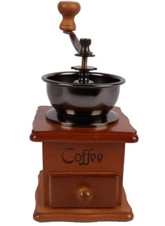 Generic Wooden Coffee Mill Manual Hand Grinder Coffee Maker  - Image 1