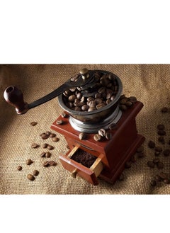 Generic Wooden Coffee Mill Manual Hand Grinder Coffee Maker  - Image 3