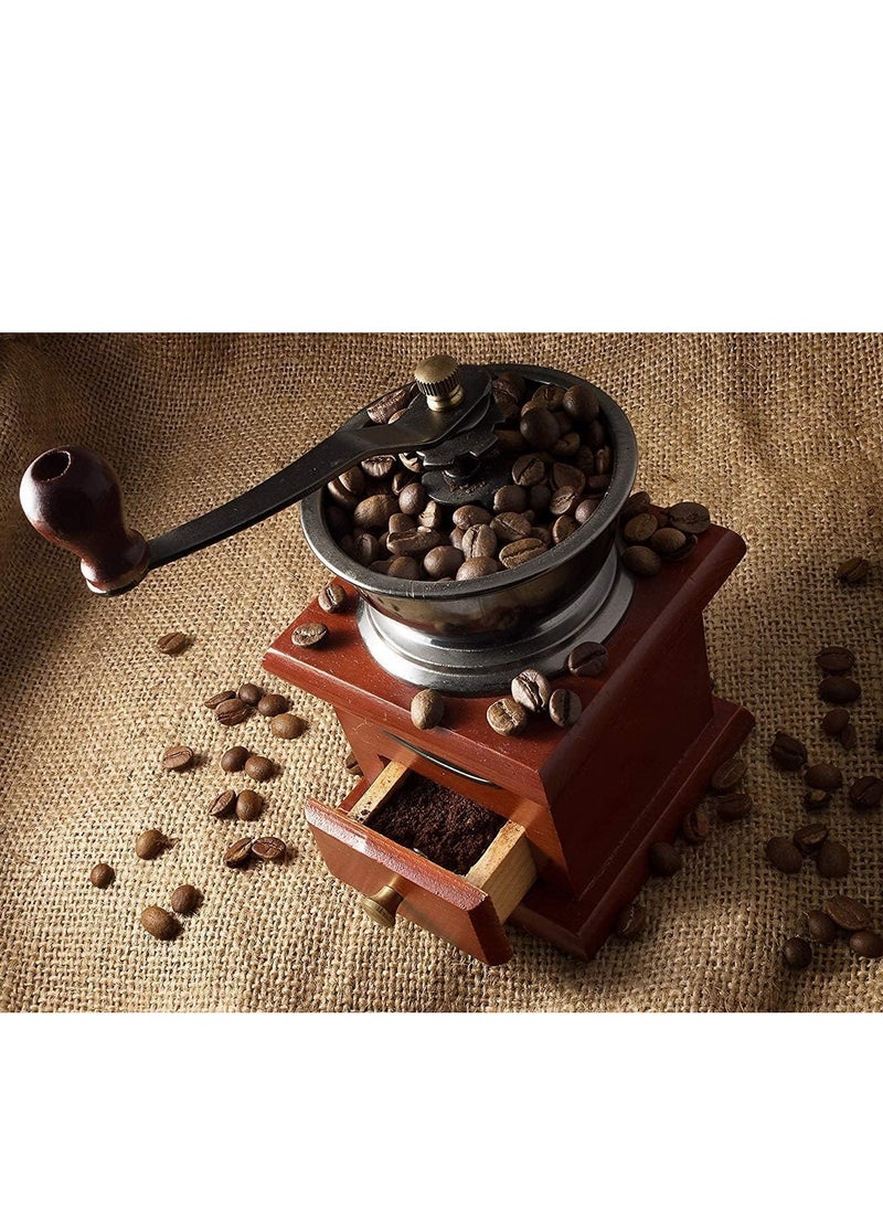 Generic Wooden Coffee Mill Manual Hand Grinder Coffee Maker  - Image 3