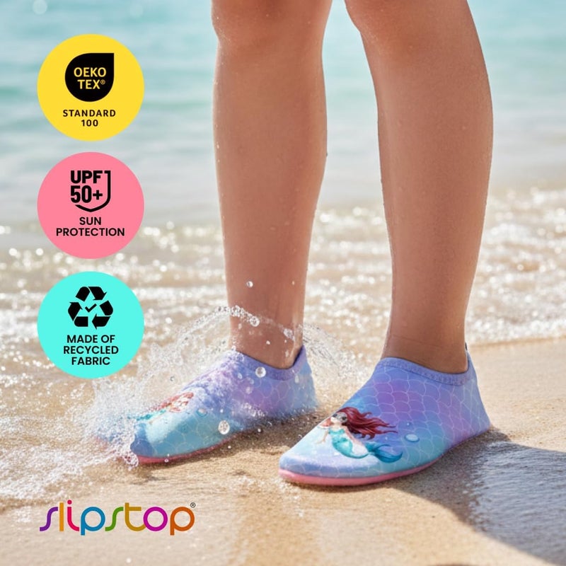 Slipstop Replaceable parts AntiSlip Shoes for Kids - Quick-Dry Aqua Socks Beach Shoes for Kids - Barefoot Shoes for Water Sports Yoga Exercise Salt mist resistant - Image 4