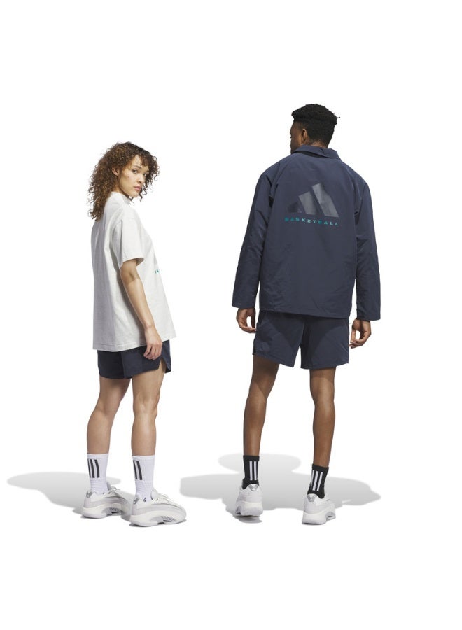 adidas ADI BB WV SHORT Blue Originals Unisex SHORTS - Image 2