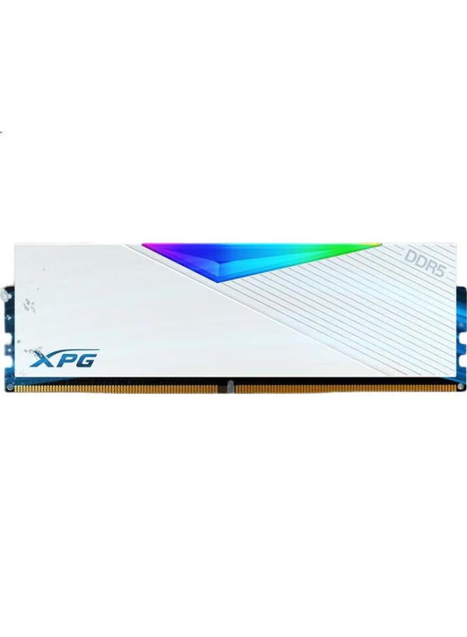 ADATA أADATA XPG D500G إيناميل أبيض 32 جيجابايت (16 جيجابايت × 2) DDR5 7200 CL34 وحدة ذاكرة ألعاب RGB مع شرائح Hynix A Die - Image 3