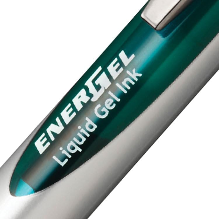 بنتل قلم رولربال من نوع Pentel BL77-S3X مزود بآلية ضغط، سمك القلم 0.7 مم، قطعة واحدة، يجف بسرعة فائقة ولا يترك بقعًا - Image 3