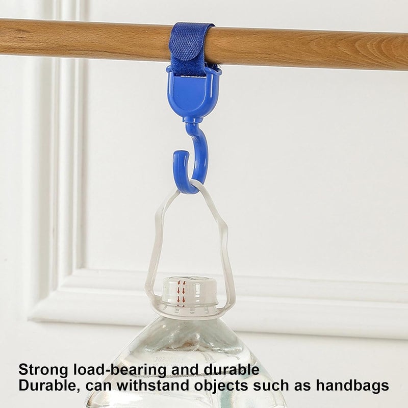 Stroller Hooks for Bags and Supplies, Strong Mummy Organization Clips, Multifunctional Hooks for Hanging Bags, Stylish and Ergonomic Design Fits Cars, Wheelchairs, Shopping Carts (Orange) - Image 3