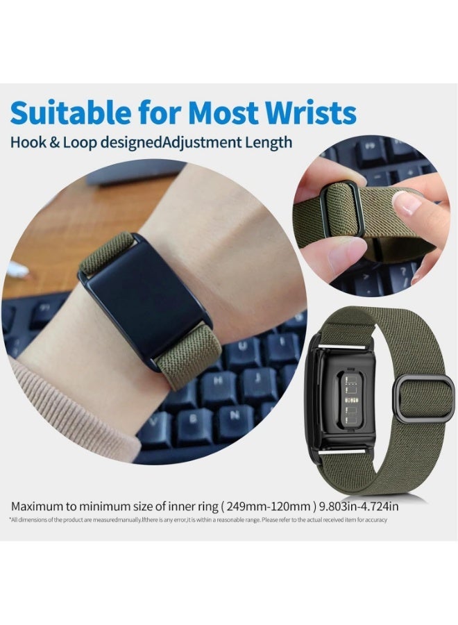 TraMx WHOOP 4.0 Replacement Band Adjustable Breathable Nylon Sport Strap with Secure Lock Connector for Fitness Tracker - Image 4