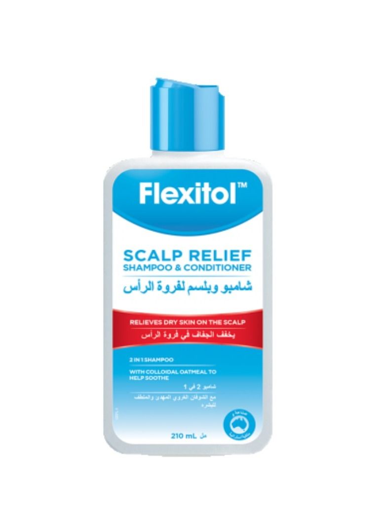 Flexitol Scalp Relief Shampoo & Conditioner 210ml - Image 1