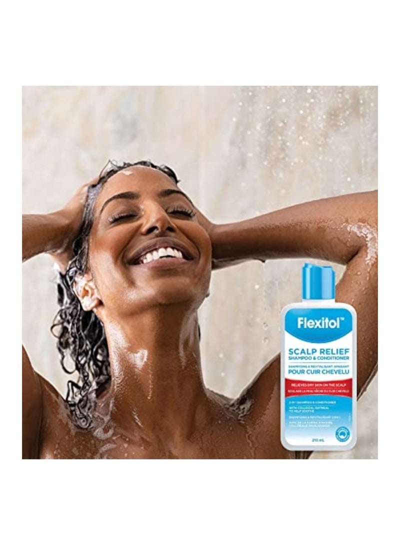 Flexitol Scalp Relief Shampoo & Conditioner 210ml - Image 2