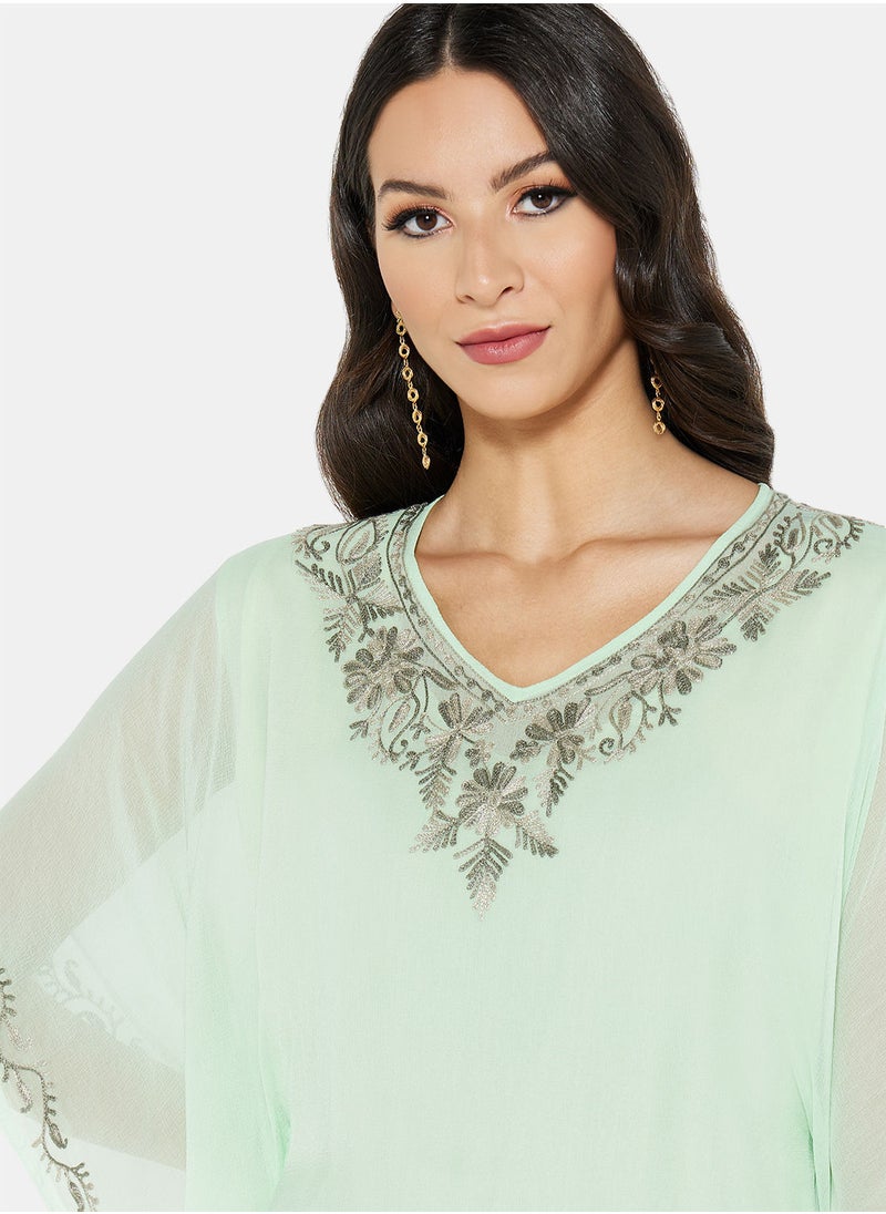 ARABIAN CLOSET EMBROIDERED KAFTAN  - Image 4