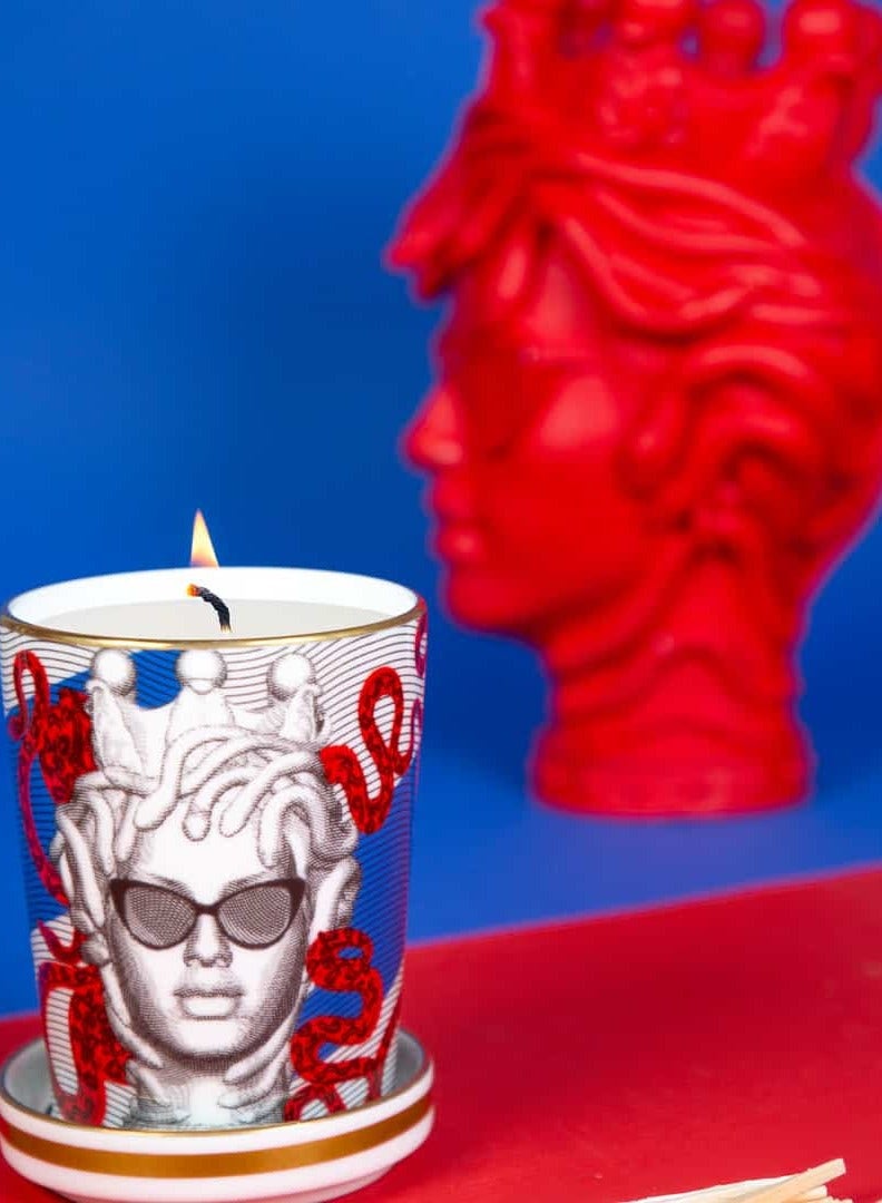 Baci milano SCENTED CANDLE LA VIPERA - DIAM. 9 cm, H 12 cm  - Image 2