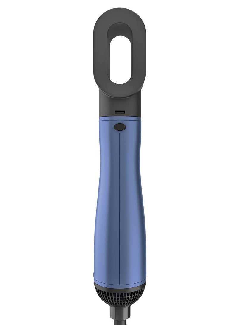 Rush Brush Plus 6 Air Styler - 5 Different Heads - 1300 Watts - 3 Heat/2Speeds - 30000 RPM - Ionic Technology - Navy Blue - Image 4
