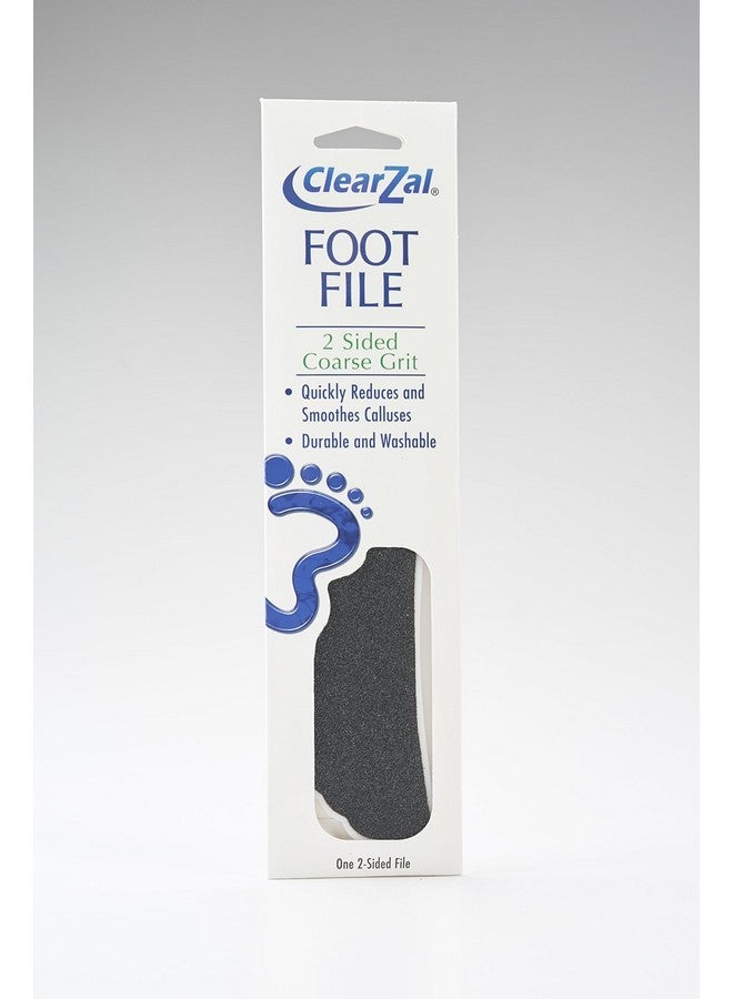Clearzal 2-Sided Coarse Grit Foot File, 10-Inch - Image 1