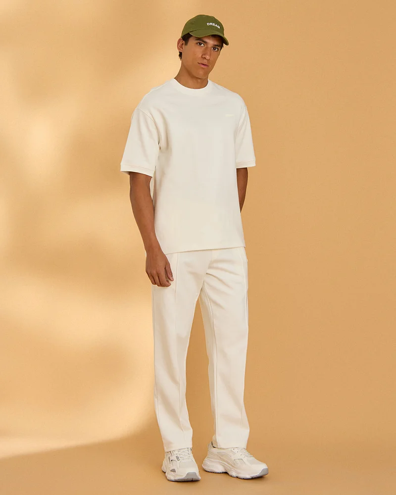 Redtag Men Ivory Lounge Pants