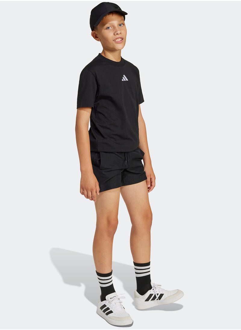 Adidas - Youth Essential Climacool Shorts - Image 1