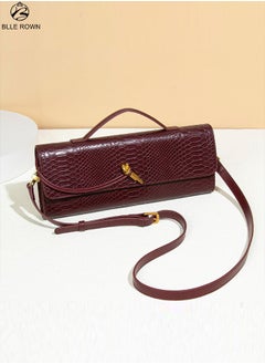 BLLE ROWN New Arrival Women's Luxury Handbags Elegant Red Color Crossbody Bag For Ladies With Adjustable Strap,Stylish Shoulder Bags  - Image 1