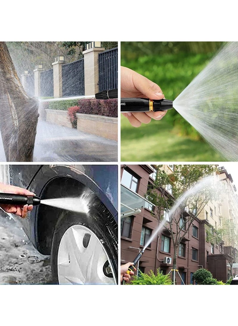 Generic Garden High Pressure Water Sprayer, Copper Booster Spray Nozzle Car Wash Water Pressure Gun High Pressure Nozzle for Garden Hose Tube  - Image 4