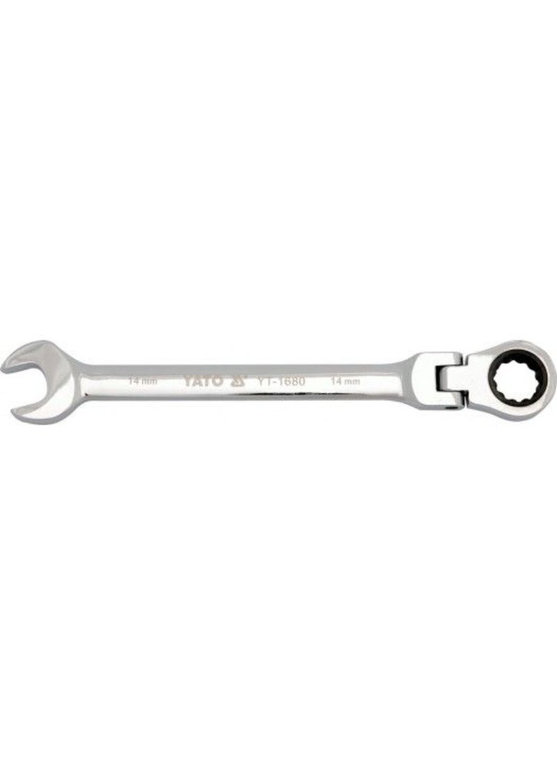 Yato YATO Flexible Combination Ratchet Wrench 21mm W/Plastic Hanger YT-1687 