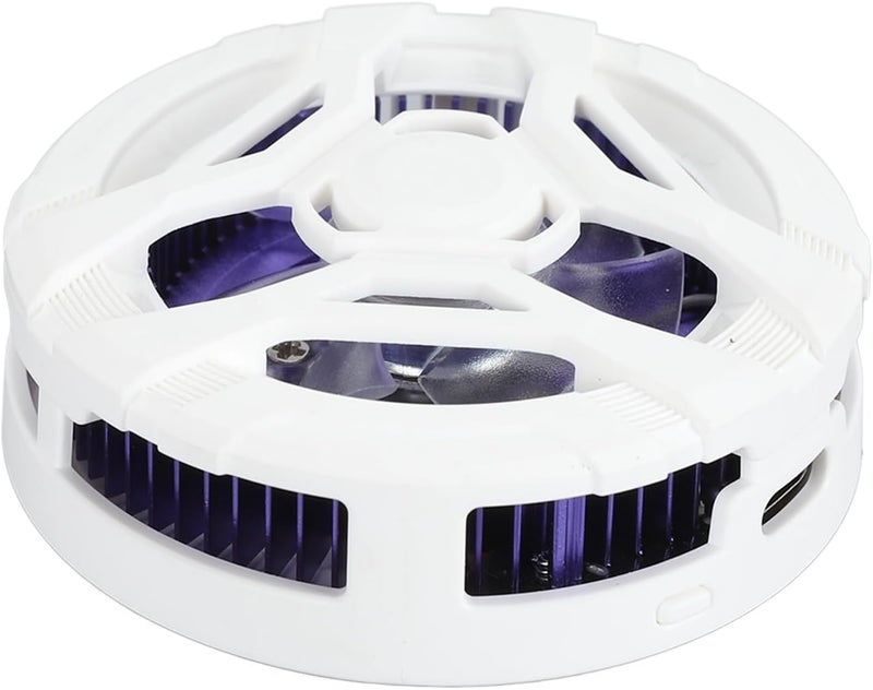 DAUZ Mobile Phone Cooler, Multifunctional 3 Levels Adjustable Portable Cellphone Gaming Semiconductor for Most Smartphones (White) - Image 5