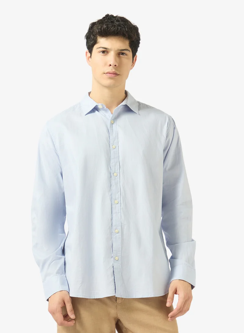 Ripples Mens Regular Collar Shirt