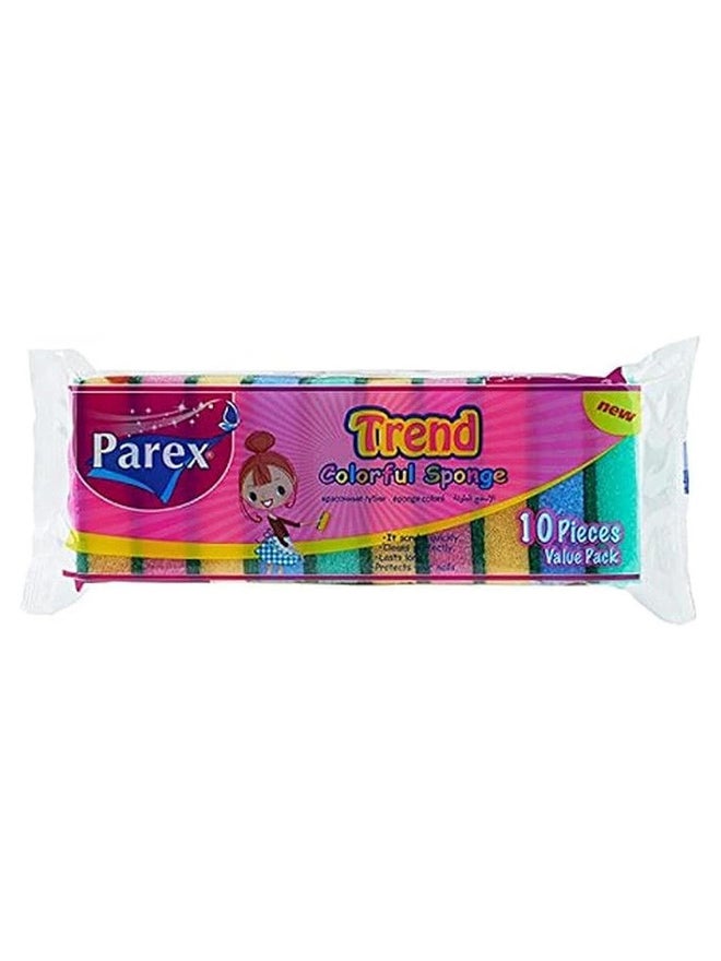 Parex 10-Piece Trend Colorful  Sponge Value Pack - Image 2