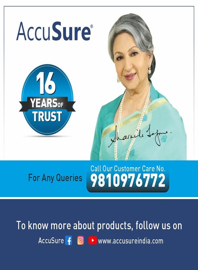 AccuSure إبر وخز آمنة لجهاز قياس السكر في الدم AccuSure | إبر وخز ذات غطاء لولبي (عبوة من 100) 30 غرام، وردي - Image 5