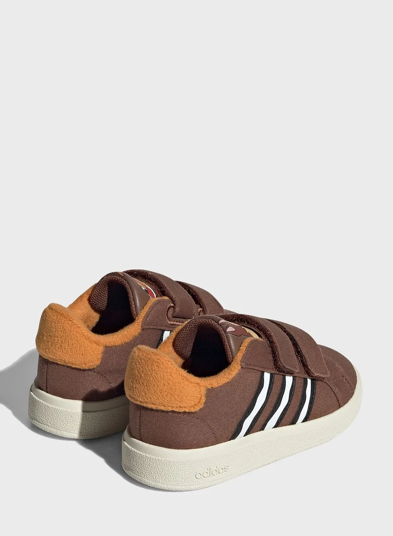 adidas حذاء جراند كورت X ديزني السنجاب للأطفال