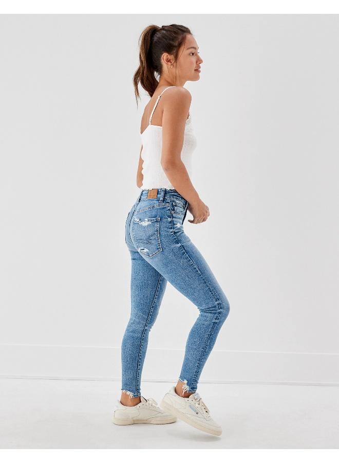 American Eagle AE Ne(x)t Level Ripped High V-Rise Jegging  - Image 5