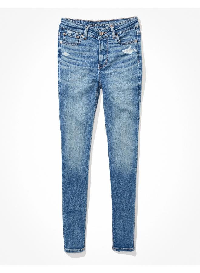 American Eagle AE Ne(x)t Level Ripped High V-Rise Jegging  - Image 3