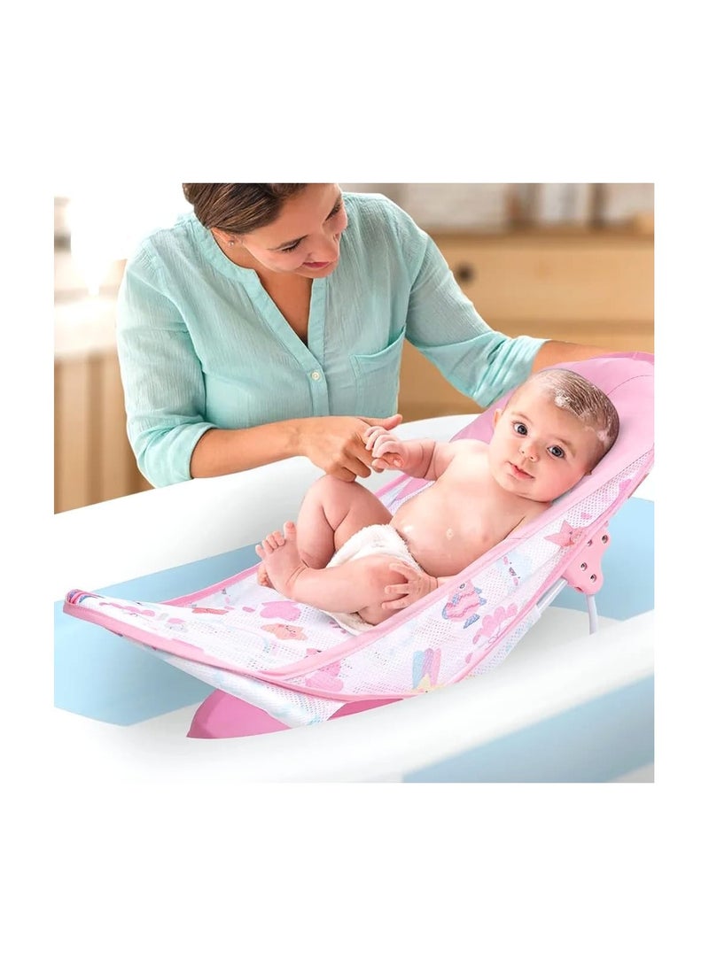 Baby Bather for New Born Babies Pink Color - Image 1