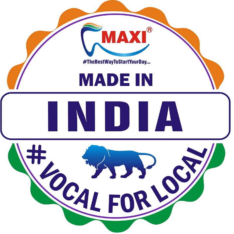 MAXI Oral Care Combo of 8-(2 Adults) Candy Toothbrush & (3 Kids) Bunty Bubli Junior Toothbrush & (3 TC) 1 Number Tongue Cleaner - Image 5