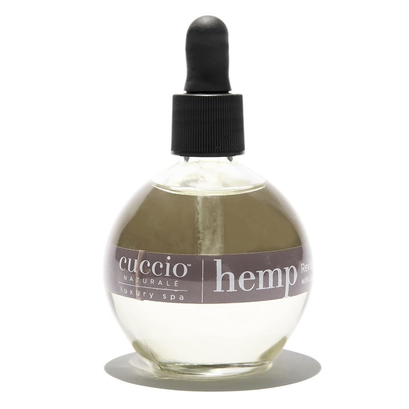 Cuccio Naturale Hemp Revitalizing Oil With Capuacu And Chia  Renewing Body Oil  Moisturizing Therapy To Repair Dry Skin  All Natural Paraben Free Formula  Hands Feet And Body  25 Oz