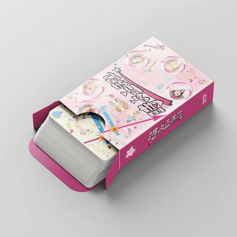 sunlelekz ILLIT Japan 1st Single Album "Toki Yo Tomare" Lomo Cards - 55PCS Photocards Set for ILLIT Fandom, Kpop Merch with Official Concept Photos - Image 5