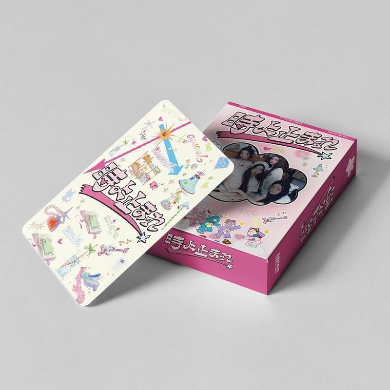 sunlelekz ILLIT Japan 1st Single Album "Toki Yo Tomare" Lomo Cards - 55PCS Photocards Set for ILLIT Fandom, Kpop Merch with Official Concept Photos - Image 3