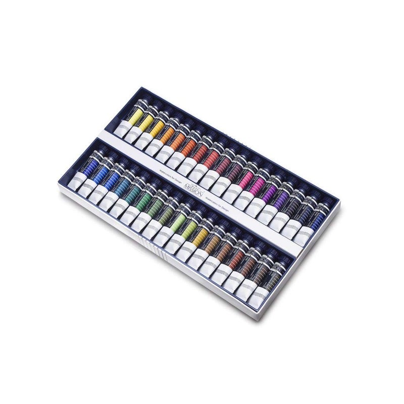 Mijello Mission White Class Designer Gouache - Set of 34 Tubes x 15 ML - Image 2