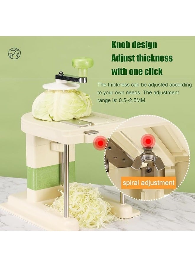 Generic - Rotary Cabbage Shredder Small Size Cheese Grater Manual Vegetable Cabbage Chopper - Image 1