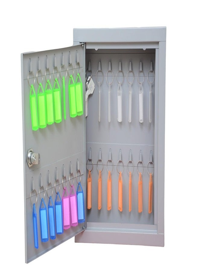 LEPOSE Heavy Duty with 28 Key Chains Key Manager for Wall Stylish, Key Holder, 28 Key Slots Keys Stand for Wall, Key Stand, Key Manager for Wall,Wall Mounted Key Box with Acrylic - Image 1