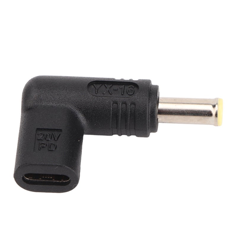 USB C to DC Power Adapter 5.5x3.0mm 100W PD Emulator Trigger 90 Degree - Efficient Charging Type C Female to 5.5x3.0mm DC Adapter for 18.5-20V Laptops - Image 4