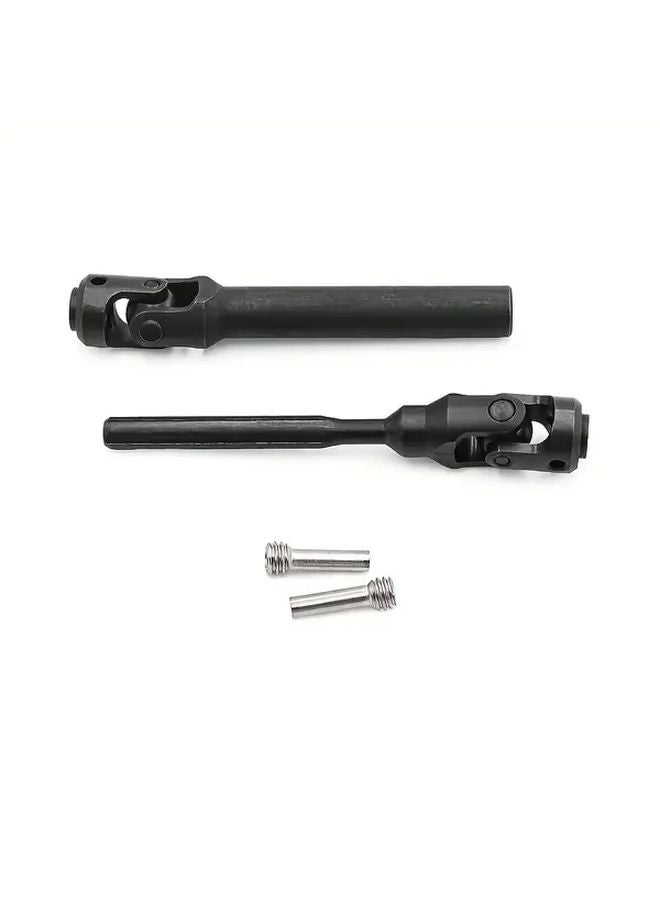 97 137mm Axial SCX10 D90 TRX4 90046 Metal Flower Key Drive Shaft for Simulation Crawler - Image 4