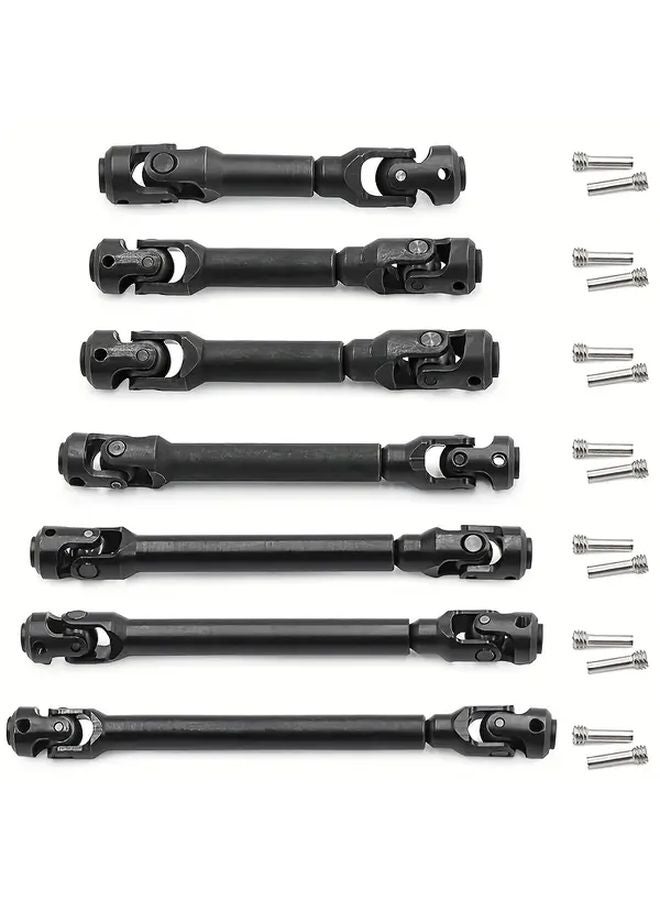 97 137mm Axial SCX10 D90 TRX4 90046 Metal Flower Key Drive Shaft for Simulation Crawler - Image 2