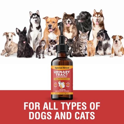 Special Breed Urinary Tract Infection Treatment for Cats and Dogs - Cranberry UTI Supplement, Kidney and Bladder Support, 2 oz - Image 4