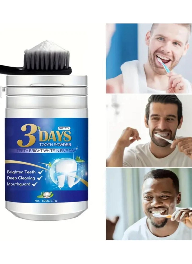 Generic 3 Days Teeth Whitening Powder, Deep Clean Teeth Polishing Powder, Tea Coffee, Natural Teeth Whitener, Remove Stain, Keep Mouth Fresh  - Image 5