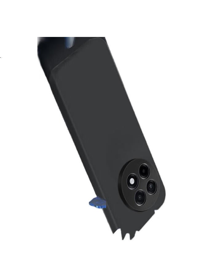 Freeson Protective Case For Oneplus Ace 5/5 Pro, Slim Full Body Tpu Soft Shell Matte Cover With Ring Holder And Lanyard, Black - Image 3