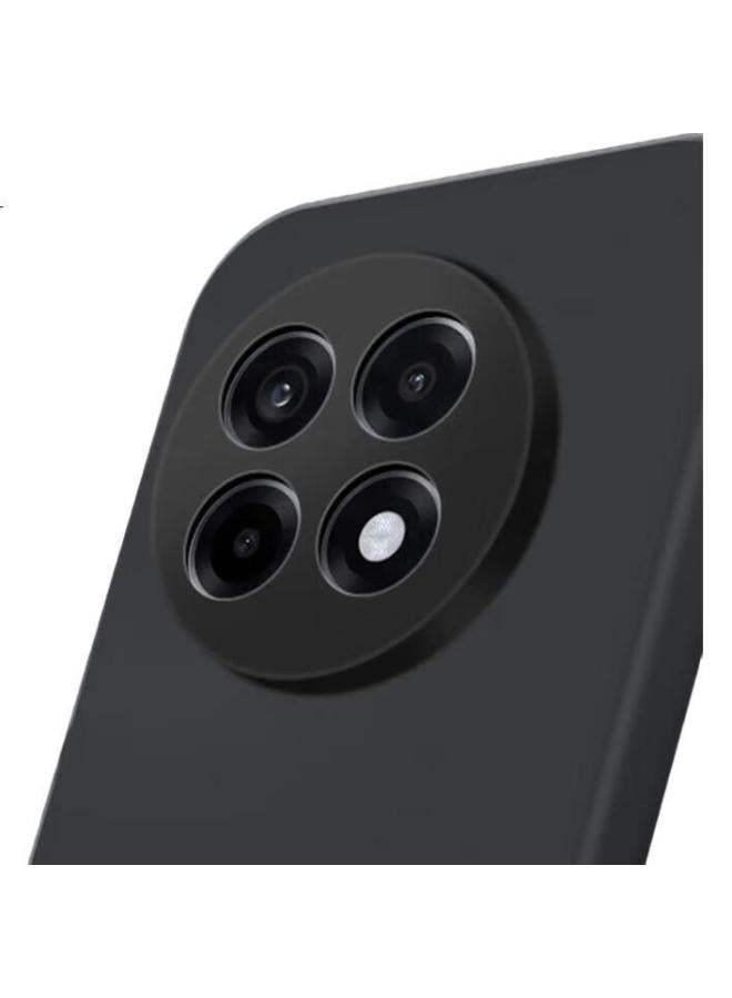 Freeson Protective Case For Oneplus Ace 5/5 Pro, Slim Full Body Tpu Soft Shell Matte Cover With Ring Holder And Lanyard, Black - Image 2