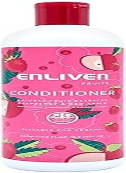 Enliven Fruit Extracts Conditioner 500ml Raspberry & Red Apple
