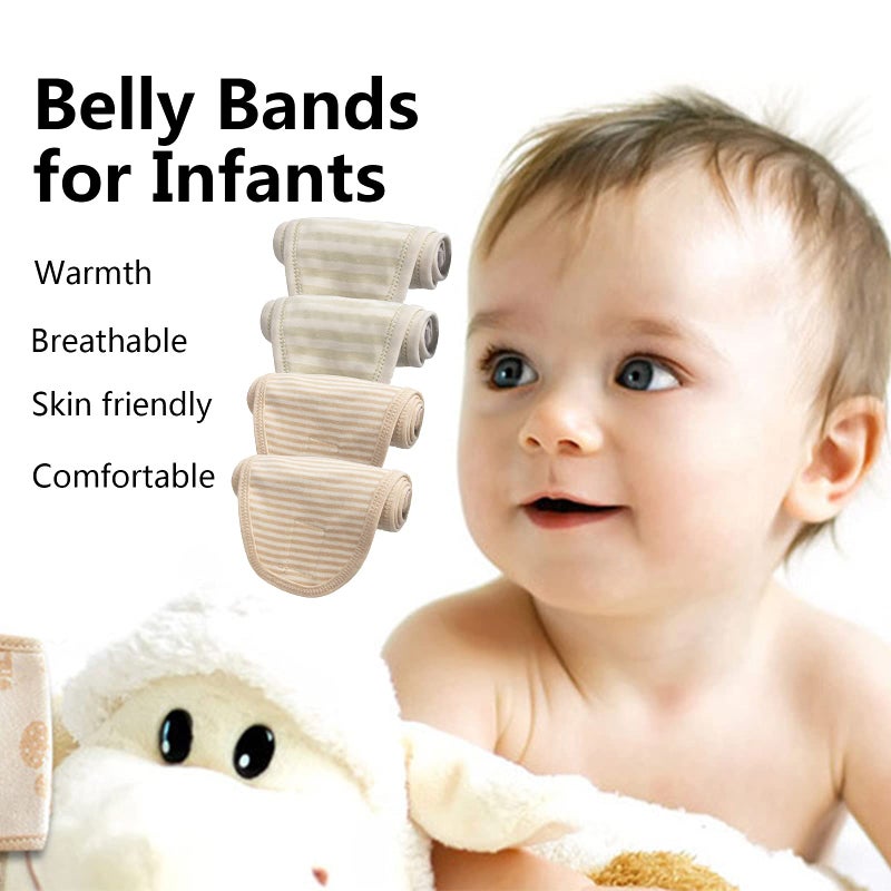 wonuu Baby Umbilical Cord Belt, Infant Belly Binder Hernia Care Navel Truss Support Newborn Warm Essential with Breathable Organic Cotton - Image 4